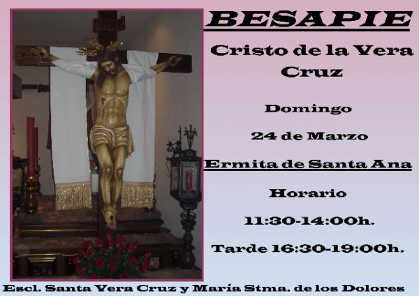 Besapie al Cristo de la Vera Cruz